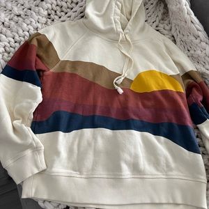 Faherty Sun and wave Sweatshirt Hoodie! In Excellent Condition!